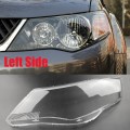 for Mitsubishi Outlander 2007 2008 2009 Car Headlight Cover Clear Lens Headlamp Lampshade Shell