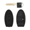 Smary Key For Nissan Micra Xtrail Qashqal Juke Duke Navara Remote Key Shell Case Fob Car Key