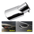 for Hyundai Venue 2019-2020 Stainless Steel Rear Exhaust Muffler Tip End Pipe Auto Parts