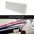 RV Side-Mounted Air Outlet Cover RV Radiator Exhaust Fan RV Dust-Proof Vents for RV Trailers