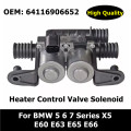 Heater Control Valve Solenoid For BMW 5 6 7 Series E60 E63 E65 E66 X5 535i 535i xDrive 535xi 545i