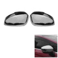 Car Chrome Rearview Side Glass Mirror Cover Trim Frame Side Mirror Caps for Mitsubishi Xpander