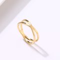 Retail Price R 850 / Genuine Bohemian Vintage Cross Stainless Steel Ring Gold Color Size 8