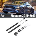 Front Engine Hood Cover Shock Lift Struts Bar Support Gas Spring for Ford Mustang 2015-2020