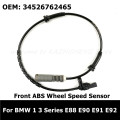 Front Left and Right ABS Wheel Speed Sensor For BMW 1 3 Series E93 E92 E91 E90 E88 E82 E81