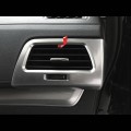 4Pcs ABS Chrome Car Front Air Outlet Air Condition Vent Trim Panel Cover for Honda CRV/CR-V 2012-16