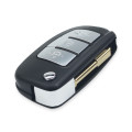 Midified 3 Buttons Flip Folding Remote Car Key Shell Fob For FORD Focus Mondeo Key Case