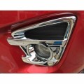 for Mazda CX-5 CX5 2015 Body Front Fog Light Lamp Frame Stick Styling ABS Chrome Cover