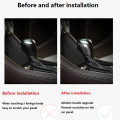 for Mazda Atez CX-3 CX-4 CX-5 CX-8 Car Carbon Fiber Back Gear Shift Knob Cover Trim