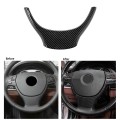 Carbon Fiber Car Interior Steering Wheel Decoration Strip Frame Cover Trim for-BMW 5 7 Series