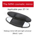Car Sun Visor Sunroof Mirror Cover Sun Shield Makeup Mirror Cover for -BMW MINI R55 R56 R60 2007-14