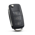 Flip Folding Smart Remote Car Key Fob For VW Volkswagen PASSAT Polo Skoda Seat 434Mhz ID48 Chip
