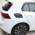 Carbon Fiber Car Oil Fuel Tank Gas Cap Cover Trim Sticker for- Golf 8 MK8 Accessories 2020 21