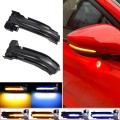Car LED Dynamic Turn Signal Light Side Mirror Sequential Indicator Blinker Lamp for Ford Focus 4 MK4