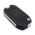 Modified Remote Car Key Shell Fob For Peugeot 307 107 207 407 Citroen C2 C3 Xsara Key Case