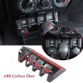 Car Window Lift Switch Button Panel Decoration Cover Stickers for Suzuki Jimny 2019 2020 2021