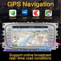 For Ford/Focus/S-Max/Mondeo 9/GalaxyC-Max Car Radio Navigation GPS Android 8.1 NO DVD 2din WIFI