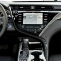 for Toyota Camry 2018-20 Carbon Fiber Interior Center Console Dashboard Panel Frame Decal Cover Trim