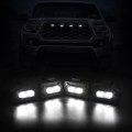 4PCS LED Front Grill Lights for Toyota Tacoma Raptor TRD Off Road Sport 2020 2021