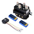 12V 500A Winch Remote Contactor Winch Control Solenoid Relay Twin Wireless Remote Recovery