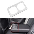Car Rear Seat Drink Cup Holder Trim Cover Decoration for Nissan Qashqai J11 2014 2015
