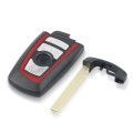 3/4 Buttons Remote Key Fob For BMW 5 7 F Series FEM / BDC,CAS4,CAS4+ 2012-2017