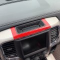 for Dodge Ram 1500 2010- Car Central Control Storage Box Case Decoration Sticker Trim Cover Strip