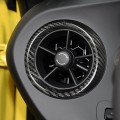 Carbon Fiber Interior Trim Car Side Air Vent Frame Sticker for Chevrolet Camaro 2016-2021