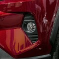 Car Front Bumper Fog Light Driving Lamp Kit Bezel Covers & Harness Switch for 19-21 Toyota RAV4