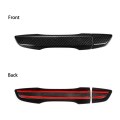 Dyno Racing for 10Th Gen Civic ABS Carbon Fiber Style Door Handle Cover for Honda 2016-2021
