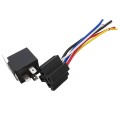 JD1914 Automotive Relay Harness Set 5-Pin 40A 12V SPDT with Interlocking Relay Socket