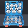 23 in 1 Car Bowl Cap Type Oil Filter Wrench Removal Tool, Random Color Delivery