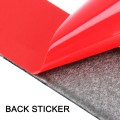Car Rearview Mirror Strip Carbon Fiber Decorative Sticker for Audi A6 S6 C7 A7 S7 4G8 2012-18