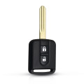 For Nissan Elgrand X-TRAIL Qashqai Navara Micra Note NV200 2 Buttons ID46 Chip Remote Car Key Fob