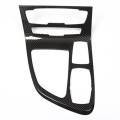 Carbon Fiber Car ABS Chrome Center Console Gear Shift Frame Cover Trim for BMW 218I Gran Tourer F45