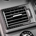 Carbon Fiber Interior Center Console Dashboard Air Vent Outlet Cover Trim for Benz C-Class W204