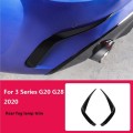 Rear Fog Lamp Trim for 3 Series G20 G28 Car Trunk Fog Light Grille Slats Cover Trim Sticker Frame