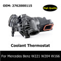 Cooling System Thermostat For Mercedes Benz W221 W204 W222 W166 C350 E350 GLE350 ML350 3.5L V6