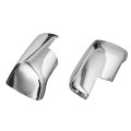 1Pair Full Chrome Wing Side Mirror Covers Caps for Land Rover Discovery 3 Range Sport Freelander
