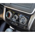 3 PCS Car Air Conditioner Knob Case for Honda VEZEL / XR-V / Fit / GIENIA / City