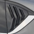 Rear Quarter Side Window Louvers Vent Cover Trim Panel Window Blinds Triangular for Mazda Cx5