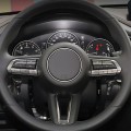 Carbon Fiber Car Steering Wheel Paddle Shift Trim for Mazda 3 CX-30 CX30 2020 2021