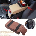 Car Armrest Box Increased Support with Rear Seat Water Cup Holder