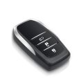 For Toyota RAV4 3 Buttons Highlander Camry Prado Corolla Rezi Crown Car Key Shell Blanks Case