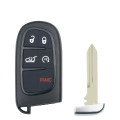 For Jeep Cherokee DODGE RAM Durango Chrysler FCCID GQ4-54T 4A Chip 5 Button Smart Remote Key Card