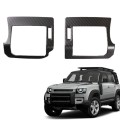 Stainless Steel for Land Rover Defender 110 130 2020-21 Dashboard Side Air Vent Outlet Frame Cover