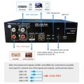 VU56-PRO Two-Color 2X56 Bit LED Stereo Music Spectrum Analyzer MIC+LINE Sound Level Meter