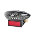 Motorcycle Black Rear Turn Signal Tail Stop Light Lamp Integrated for Hayabusa GSXR1300 GSXR 1300