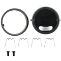 5-3/4 Inch 5.75 Inch Motorcycle Headlights Housing Bucket for Motorcycle Accessories Black