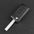 Car Remote Flip Key For PEUGEOT Partner Keyless Entry HU83 Blade CE0536 433MHz Circuit Board